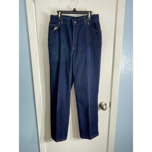 Vintage Levi's Brown Tab Prospector Jeans Size 12 High Rise Baggy Workwear